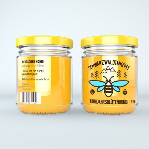 Black Forest Honey Label