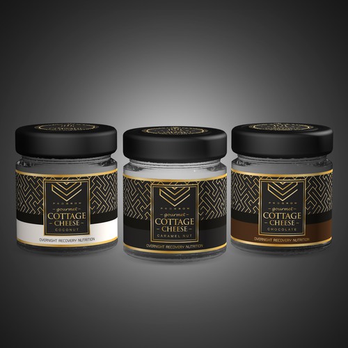 Luxury label design