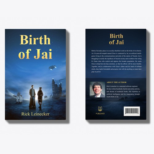Book Cover Design -Birth of Jai
