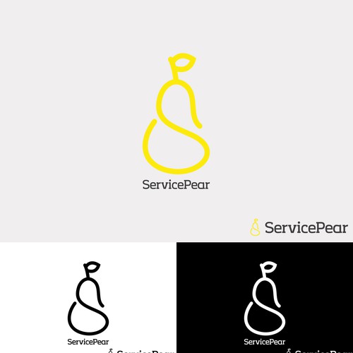 Service Pear logo design