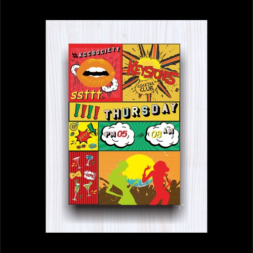 comic book poster
