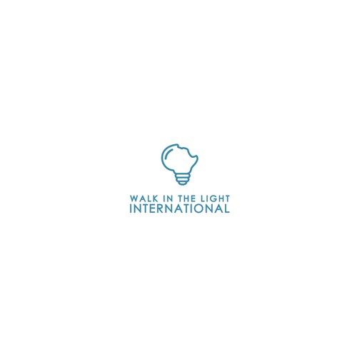 Logo concept for walk in the light international