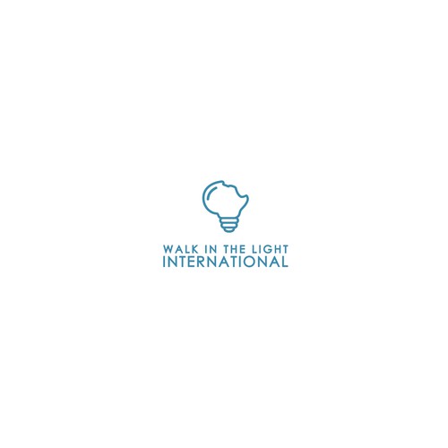 Logo concept for walk in the light international