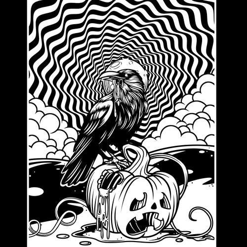 Halloween Crow