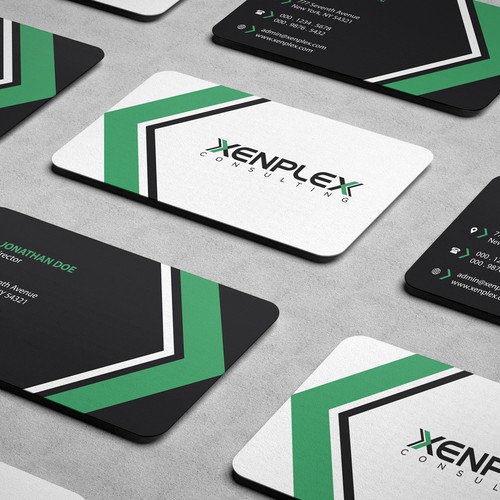 Create a modern eye-catching logo & business cards for an IT consulting company