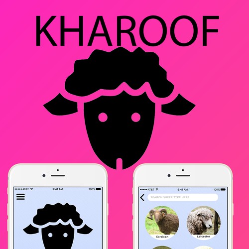 kharoof app design 