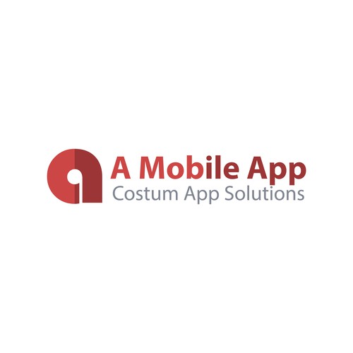Horizontal logo for A Mobile App