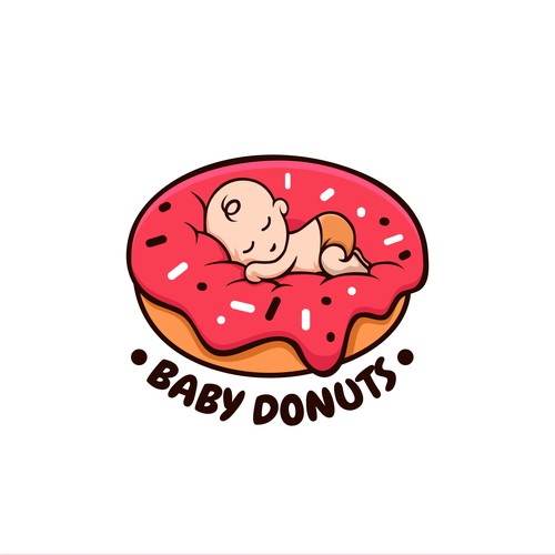 Baby Donuts Logo Design