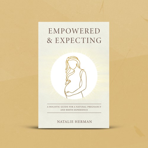 Minimalist book about natural pregnancy