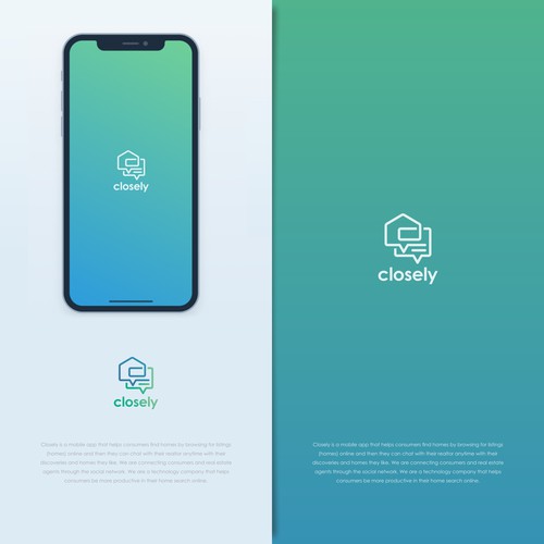 Design a cool logo for an app called CLOSELY