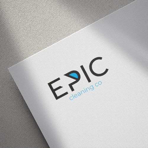  Logo for a cleaning company