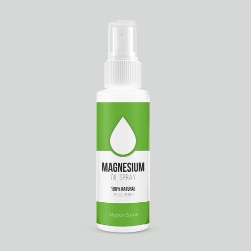 Package design for Magnesium oil spray