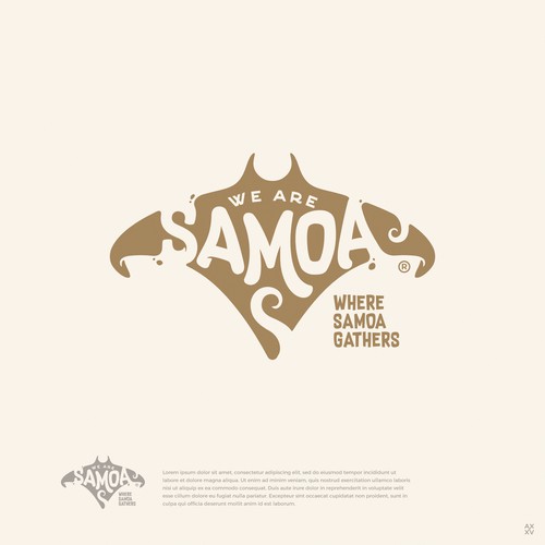 WeAreSamoa Logo concept