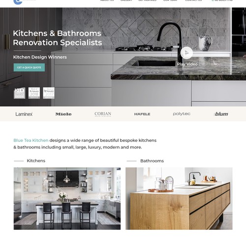 Renovation Website design 