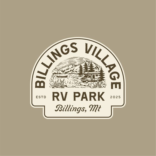 Vintage Badge Logo