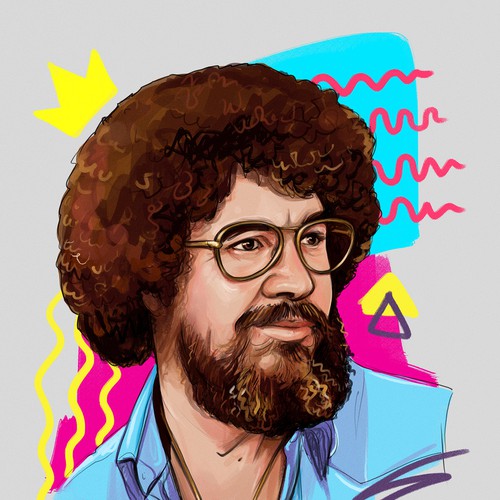 Bob Ross, painting king