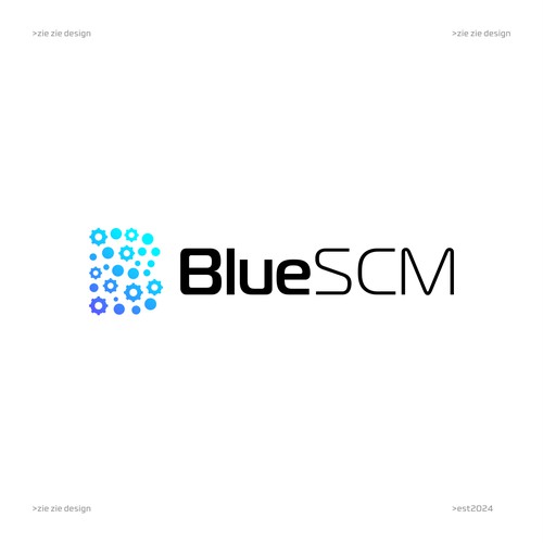 Blue SCM Logo