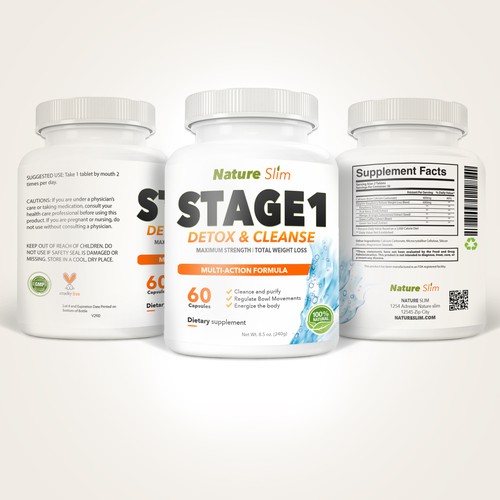 Packaging: Detox and Cleanse