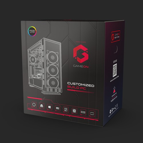 Customized Build PC Packaging