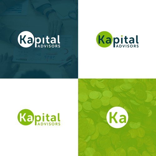 Kapital advisors logo design