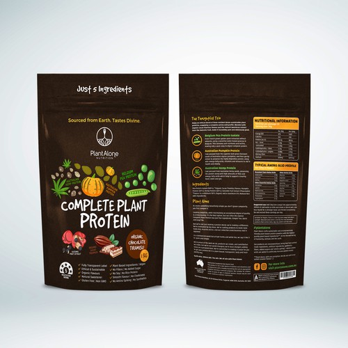 Complete Plant Protein Pouch