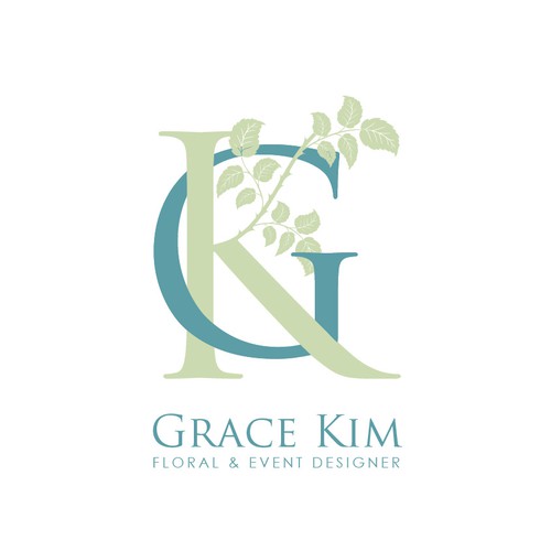 Logo proposal for Grace Kim Floral designer. 