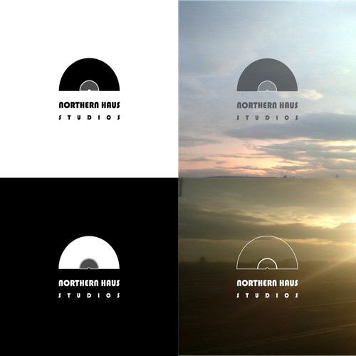 Logo for a music studio