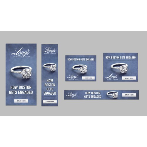 Engagement Ring Ads For Boston Jeweler