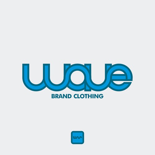 logotype for wave brand clothing