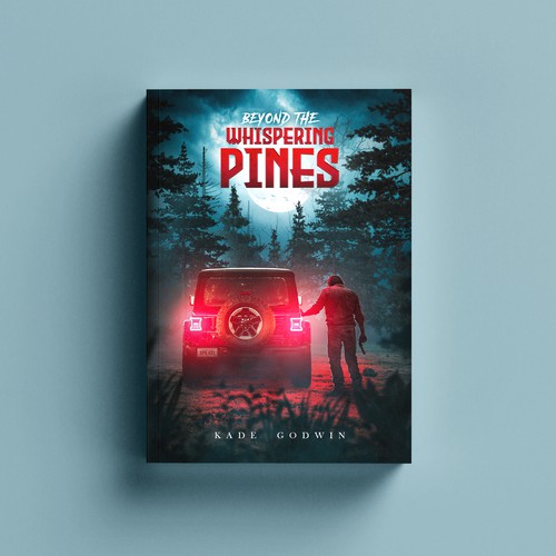 BEYOND THE WHISPERING PINES - cover design