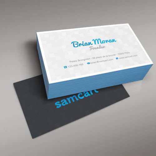 Kick-Ass Startup SamCart's Business Cards