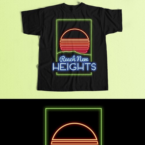 NEON Light shirt design