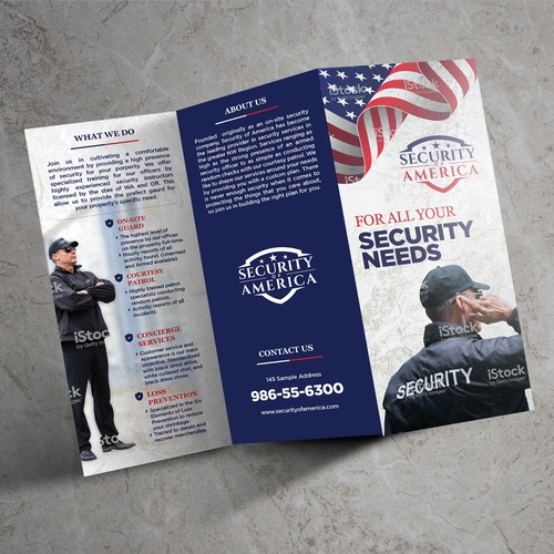 Security of America (Brochure design)