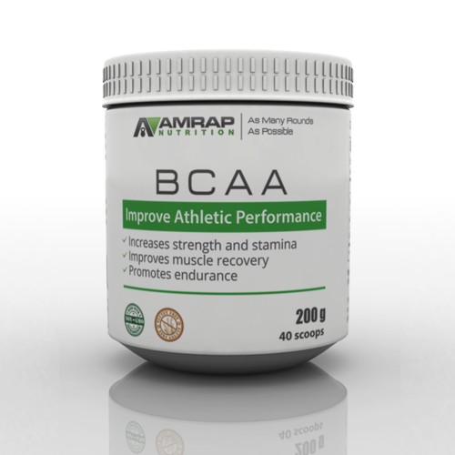 3D model for amazon ( AMRAP NUTRITION )
