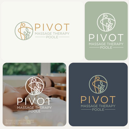 Logo design for Pivot Massage Therapy