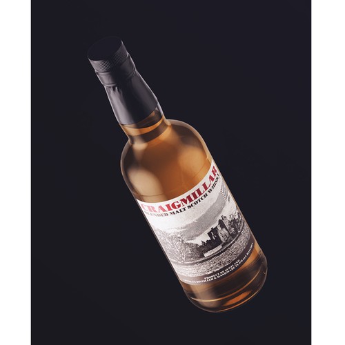 Scotch whisky label