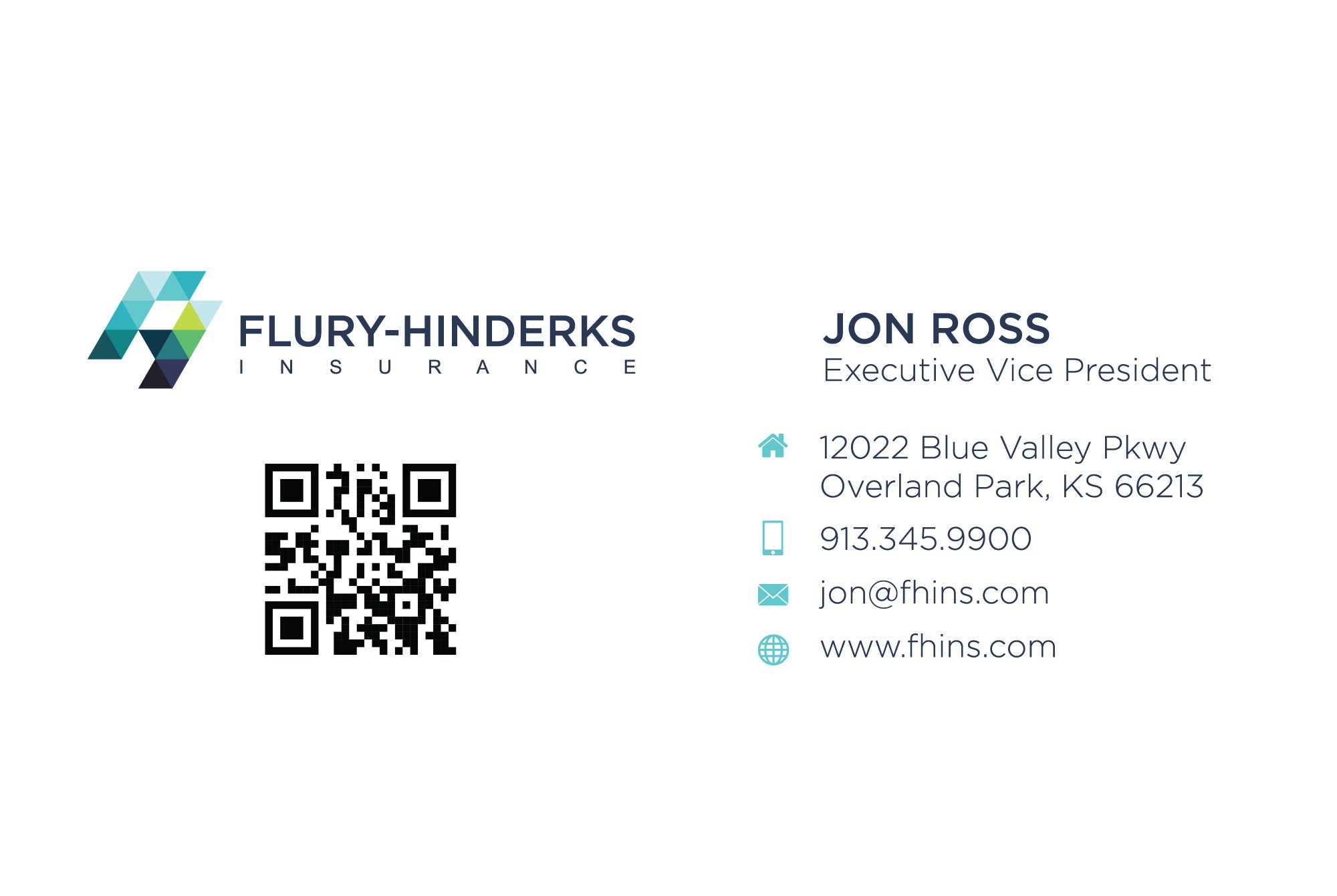 Business card customization - update address