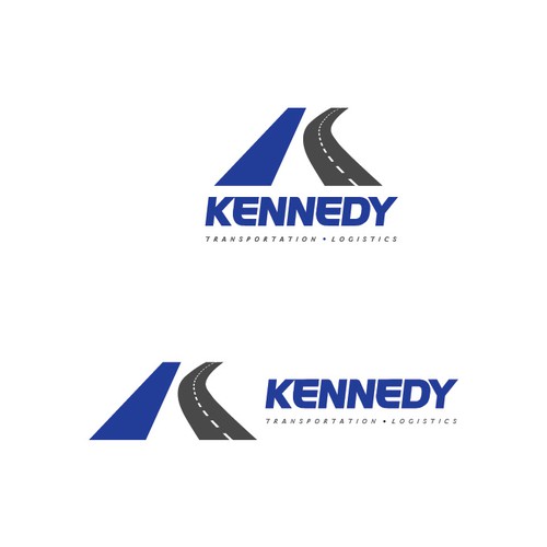 Bold concept logo for Kennedy Transportation