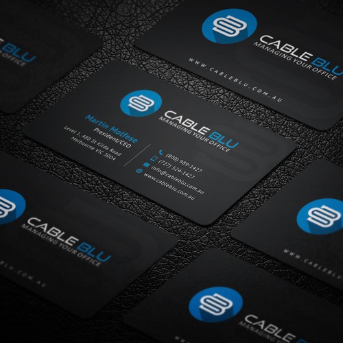 Modern Sleek Business Card