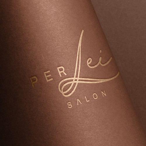 Logo design for a luxurious and classy beauty salon
