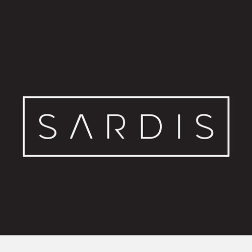 Clean box logo for contemporary real estate development