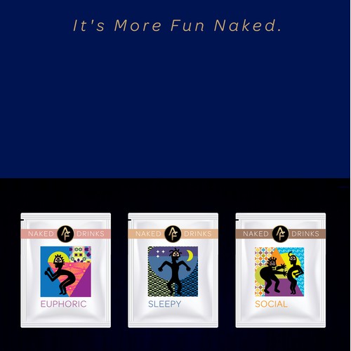 Naked AF drink mixes