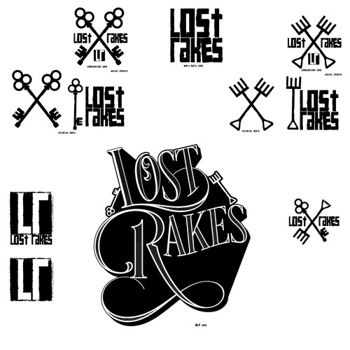 Modified branding for Lost Rakes logo
