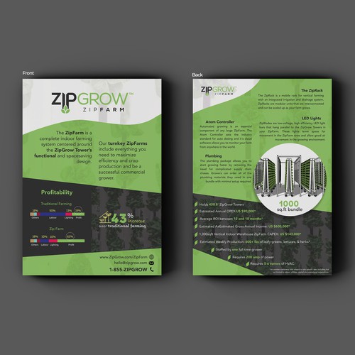 ZipGrow- Flyer Design