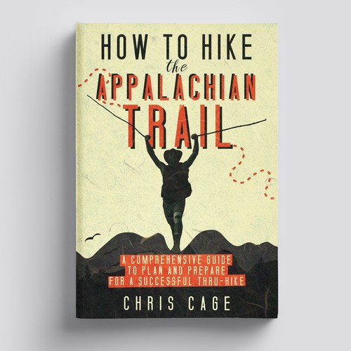 Book cover for hiking book