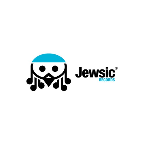 Jewsic Records new logo and business card concept