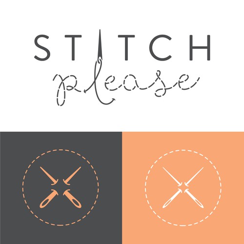 A captivating brand for a stitching company