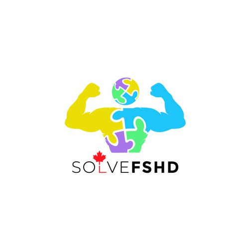 Colorful and meaningful FSHD logo concept