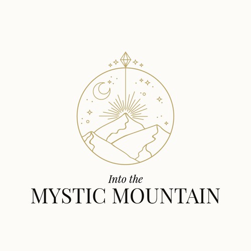 Powerful logo concept for a shamanic healer