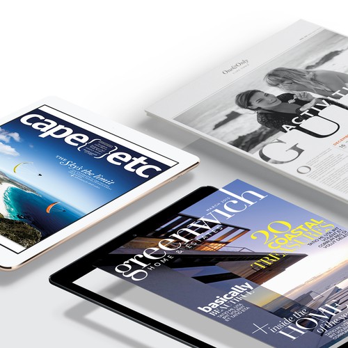 Online and print magazines